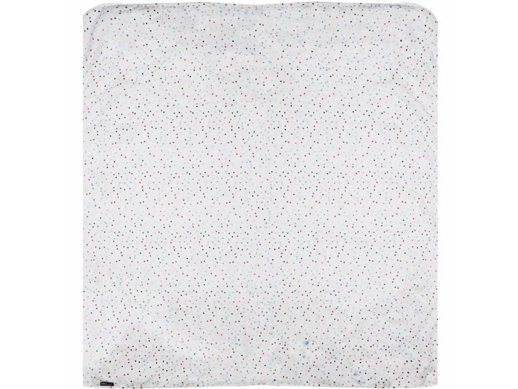 Mušelínová plenka 110x110 cm Confetti party Bebe-Jou