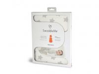 Summer Infant SwaddleMe zavinovačka - šedé hvězdy vel.S