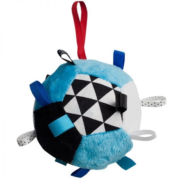 Hencz Toys Plyšový barevný balónek - modrý