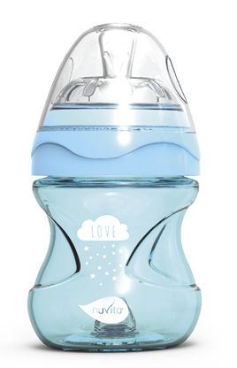 Lahvička Mimic Cool 150ml, Light blue Nuvita