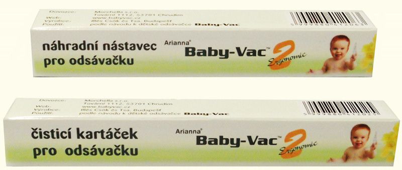 Baby-Vac 2 Ergonomic čisticí kartáček Arianna Baby
