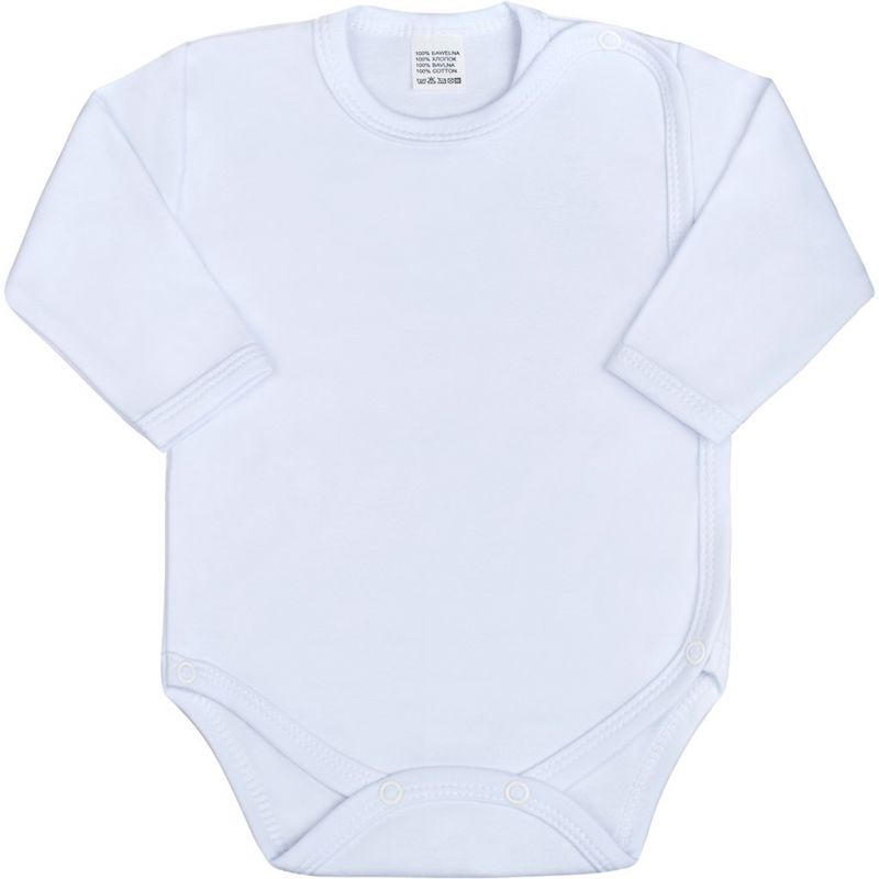 Kojenecké body celorozepínací New Baby Classic bílé vel.68