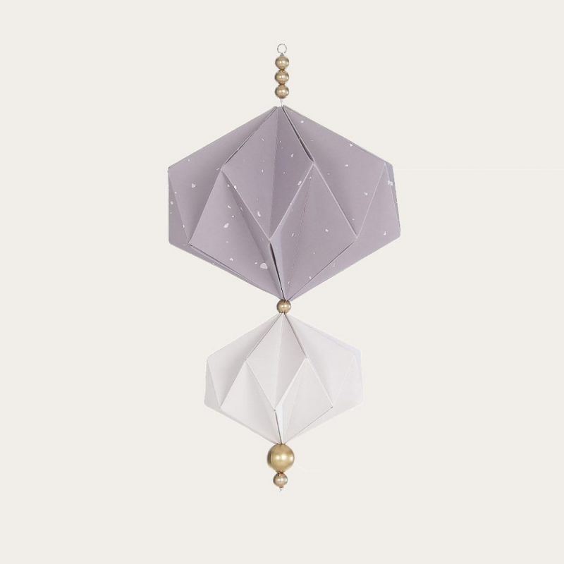 Origami DUSTY LAVENDAR & WHITE BORN Copenhagen