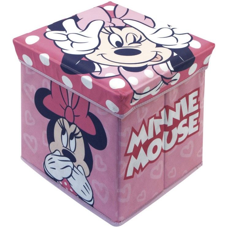 Úložný box na hračky s víkem Minnie Store It