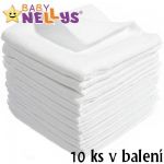 Kvalitní bavlněné pleny Baby Nellys - TETRA BASIC 60x80cm, 10ks v bal