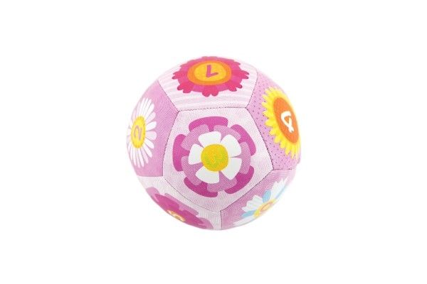 Chrastítko měkký míček 12cm v blistru 3m+ růžový Teddies