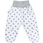 Kojenecké polodupačky New Baby Classic II šedé s hvězdičkami vel.62