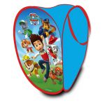 LÁTKOVÝ SKLÁDACÍ KOŠ NA HRAČKY PAW PATROL / TLAPKOVÁ PATROLA 52 X 35 X 35 CM Licence