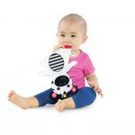 BABY EINSTEIN Kousátko plyšová senzorická Zebra Zen ™ 0m +