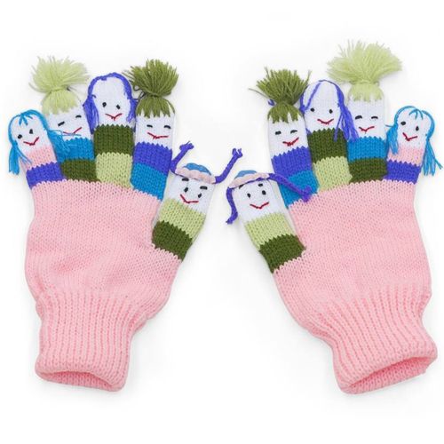 Kidorable dětské prstové rukavice Girls 3-6 let