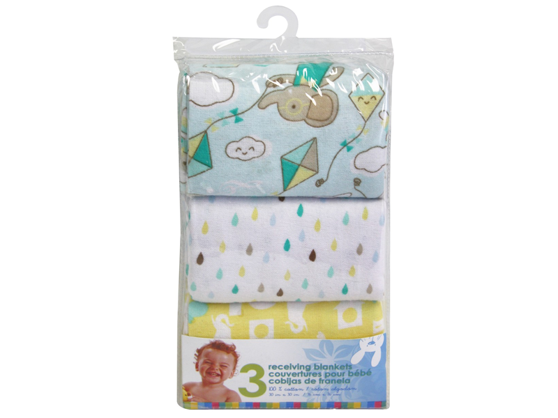 Honey Bunny Flanelové pleny 76x76 cm 3 ks unisex