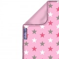 Dooky deka Blanket Baby Pink / Pink Stars