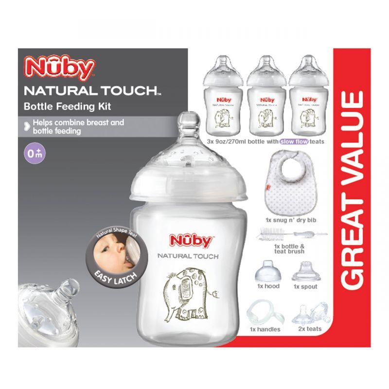 Nuby Natural Touch - Startovací set pro novorozence